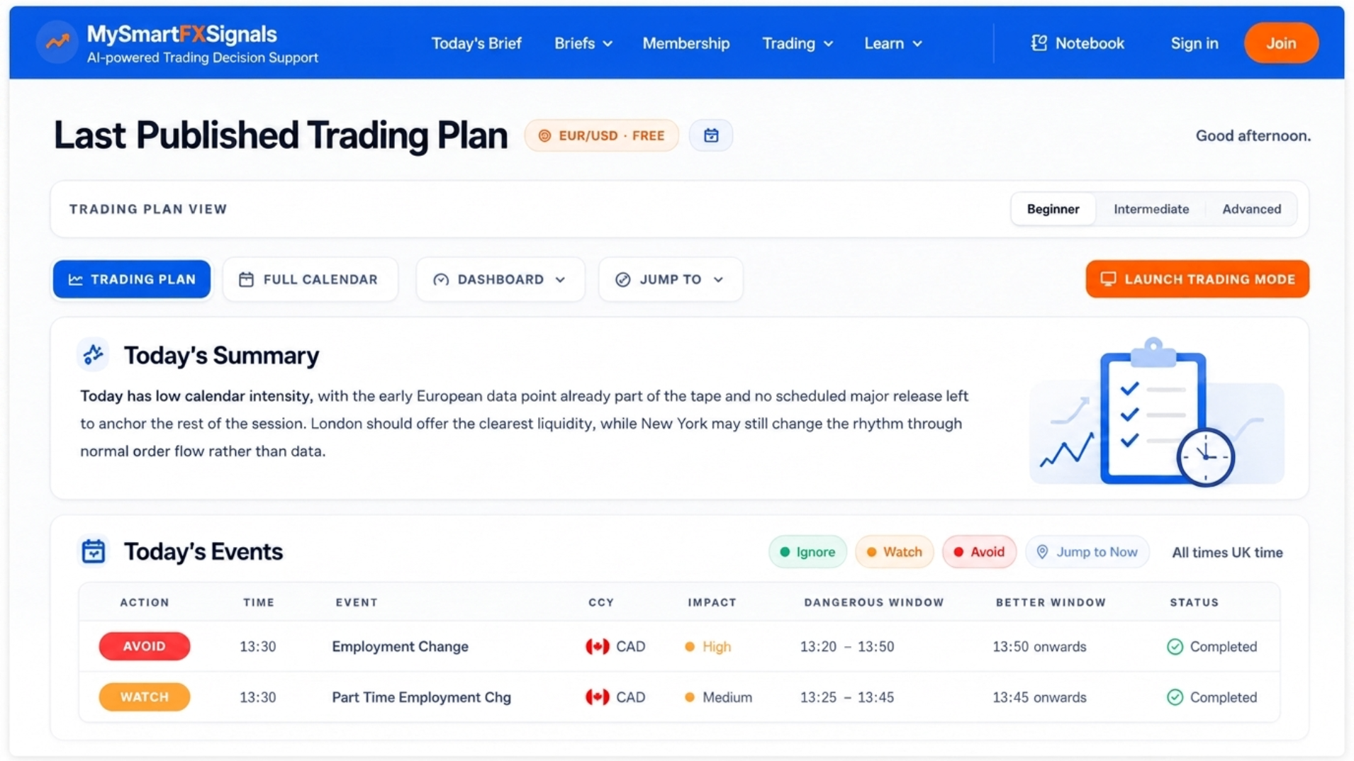 Platform hero image